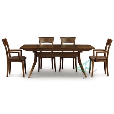 Mẫu bàn ăn gỗ óc chó 6 người được ưa chuộng nhất Mẫu bàn ăn gỗ óc chó 6 người được ưa chuộng nhất