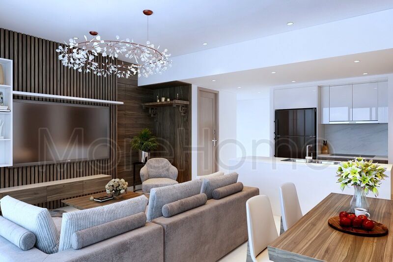 Mẫu bàn thờ treo tường đẹp với chân đỡ cách điệu hoa văn đơn giản, tinh tế được nhiều gia chủ yếu thích và hướng đến.